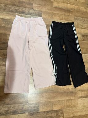 Kids Wide-Leg Pull-On Pants Set